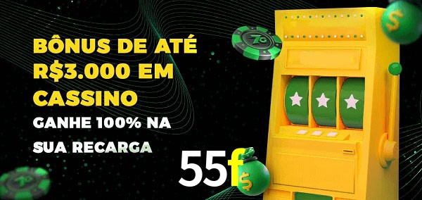 55f melhor bônus de depósito